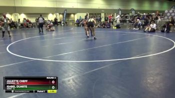 115 lbs Round 2 (6 Team) - Juliette Cheff, Montana vs Isabel Duarte, SOWA