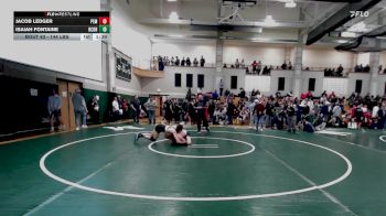 144 lbs Round Of 32 - Jacob Ledger, Pembroke vs Isaiah Fontaine, Bristol County/Dighton Rehoboth