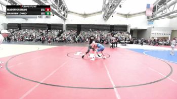 125-J lbs Consi Of 4 - Mason Castillo, Steller Trained vs Brayden Longo, Green Machine