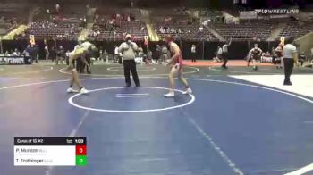 120 lbs Consi Of 16 #2 - Peyton Munson, Bulldog WC vs Tanner Frothinger, Eagle High School