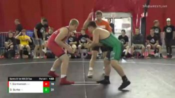 220 lbs Semis & 1st Wb (8 Team) - Dameon Burke, Coleman vs Tanner Gormanson, Wisconsin Rapids