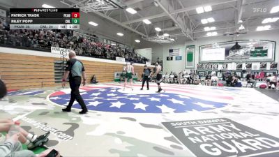 285 lbs Quarterfinals (8 Team) - Patrick Trask, Philip/Kadoka Area/Wall vs Riley Popp, Clark/Willow Lake