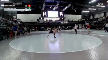 165 lbs Cons. Round 3 - Hayden Brown, Oklahoma City vs Tony Stewart, Northeastern Oklahoma