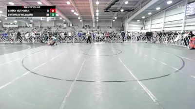138 lbs Round Of 32 - Ethan Rothman, CT vs Zytavius Williams, MN