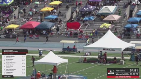 2026 AAU Junior Olympic Games - Youth Girls' 400m, Semi-Finals 12 - Age 17-18