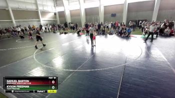 60 lbs Cons. Round 2 - Kyson Freeman, Team Prestige vs Samuel Barton, Northside Wrestling Club