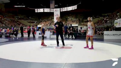 All Cadet Boys Freestyle Lower - 100 lbs Quarters - Rama Valencerina, Fremont Warriors Wrestling Club vs Daniel Alonso, Coachella Valley Wrestling Club