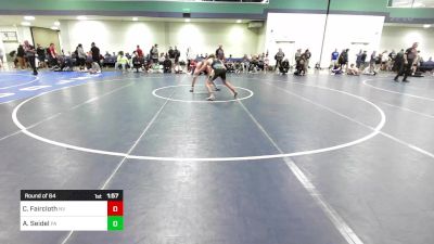 126 lbs Round Of 64 - Cole Faircloth, NV vs Aaron Seidel, PA