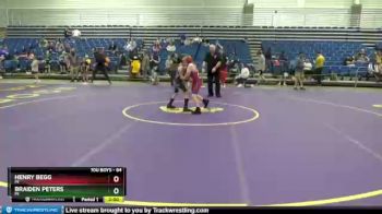 84 lbs Round 1 - Henry Begg, MI vs Braiden Peters, MI