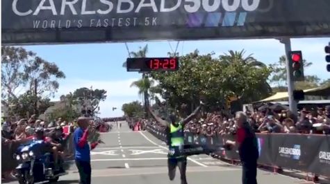 Edward Cheserek Ties 5km World Record, Misses Carlsbad Record By 29 Seconds
