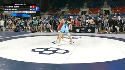 132 lbs Champ. Rd Of 128 - Gabriel Roehl, Minnesota vs Jordan Segal, New Jersey