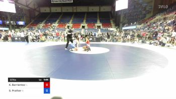 127 lbs Cons 16 #2 - Kailani Barrientos, Florida vs Shelby Prather, Idaho