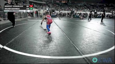 55 lbs Consolation - Brantley Youngblood, Raw Wrestling Club vs Walker Gastineau, Standfast