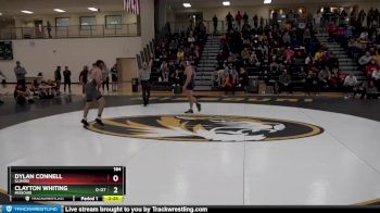 184 lbs Quarterfinal - Clayton Whiting, Missouri vs Dylan Connell, Illinois