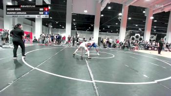 65 lbs Cons. Round 6 - Jacob Kiehl, Ohio vs Hunter Arriaga, Flathead High School Wrestling