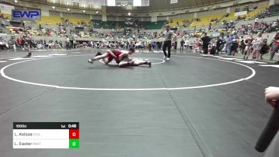 165 lbs Quarterfinal - Logan Kelsoe, Cyclone Youth Wrestling vs Logan Easter, Panther Youth Wrestling-CPR