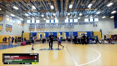 130 lbs 3rd Place Match - Isabel Alvarez, Viera Hammers vs Vivianna Caullett, Wellington