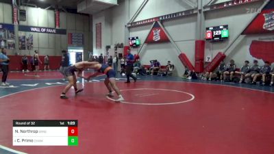 182 lbs Round Of 32 - Nathaniel Northrop, Ernest Righetti vs Catalano Primo, Chaminade College Prep Sch