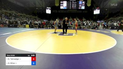 120 lbs Rnd Of 32 - Savannah Talmadge, CA vs Devin Silva, CA