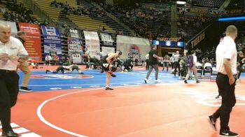 113 Class 4 lbs Champ. Round 1 - Dominic Marchack, Hickman vs Wyatt Fortune, Farmington