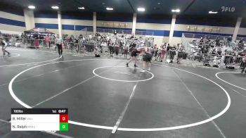 190 lbs Consi Of 8 #2 - Bam Miller, Valiant College Prep vs Nathan Ralph, Manu WC