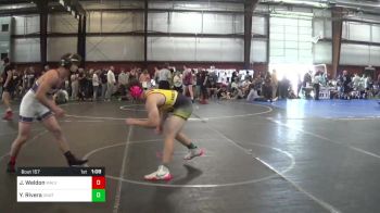 171 lbs Round Of 16 - Jack Weldon, Malvern Prep vs Yaxier Rivera, Unattached