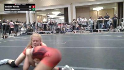 109 lbs Round Of 16 - Raylynn Woods, Virgin Valley WC vs Andi Stephensen, Jwc