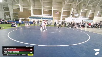 190 lbs Quarterfinal - Stephen Bean, Lone Peak vs Fernando Cortez, Brighton