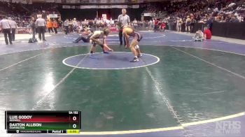 5A 152 lbs Cons. Round 2 - Daxton Allison, Farmington vs Luis Godoy, Roswell