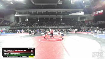 132 lbs Champ. Round 1 - Victor-Alexander Gutierrez, Central Catholic vs Angel Villasenor, Pitman