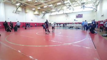 130 lbs Champ. Round 2 - Madeline Tamanaha, Mark Keppel vs Rianna Bernal, Marina