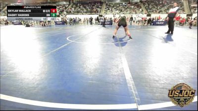 120 lbs Consolation - Skylar Wallace, NB Elite vs Dagny Haskins, Shelton Wrestling Academy