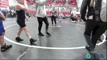 Quarterfinal - Scarlett Bilodeau, Choctaw Ironman vs Gunnar Coltharp, Harrah Little League Wrestling