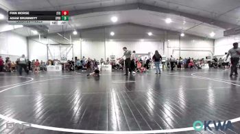 55 lbs Quarterfinal - Finn Morse, Sallisaw Takedown Club vs Adam Brummett, Sperry Wrestling Club