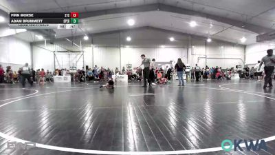 55 lbs Quarterfinal - Finn Morse, Sallisaw Takedown Club vs Adam Brummett, Sperry Wrestling Club