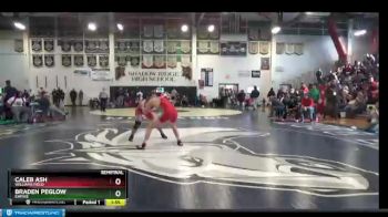 170 lbs Semifinal - Braden Peglow, Empire vs Caleb Ash, Williams Field