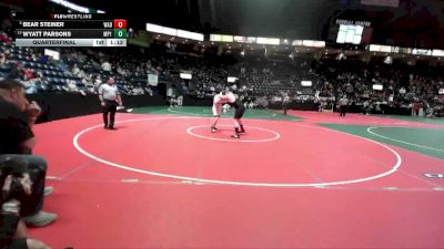 180 lbs Quarterfinal - Bear Steiner, WAD1 vs Wyatt Parsons, MP1