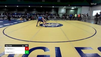 175 lbs Consi Of 32 #1 - Andrew Barford, OH vs Isaiah Guerrero, WI