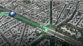 2019 Paris Marathon 3D Course Preview