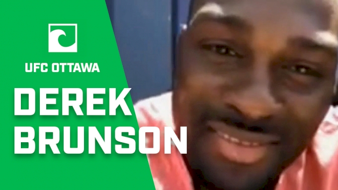 UFC Ottawa: Derek Brunson Interview