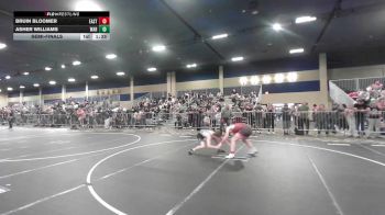 137 lbs Semifinal - Bruin Bloomer, Eastern Oregon Elite vs Asher Williams, War