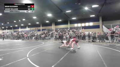 137 lbs Semifinal - Bruin Bloomer, Eastern Oregon Elite vs Asher Williams, War