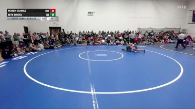 122-124 lbs Round 1 - Javien Gomez, Torrington Middle School vs Jett Bretz, Centennial Middle School