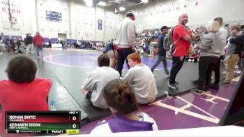 165 lbs Champ. Round 2 - Keshawn Dixon, Fort Campbell vs Roman Sintic, Tullahoma