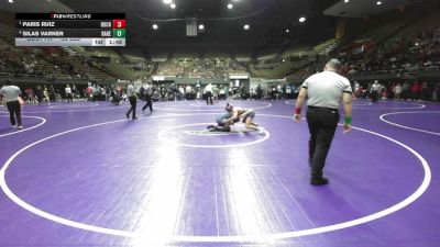 128 lbs Semifinal - Paris Ruiz, Buchanan vs Silas Varner, Bakersfield