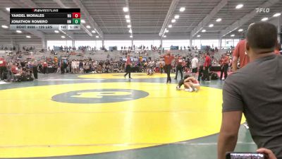 126 lbs Semifinal - Yandel Morales, MA vs Jonathon Romero, NM