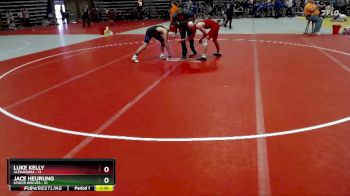 150 lbs Semis & 1st Wrestleback (8 Team) - Jace Heurung, LPGE/B Wolves vs Luke Kelly, Alexandria