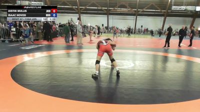 135A lbs Rr Rnd 1 - Justin Mullis, Journeymen vs Isaac Novod, Doughboy