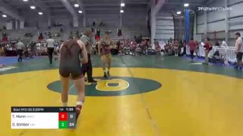 152 lbs Prelims - Thomas Monn, Hillbilly Hammers vs Dalton Gimbor, LAW White