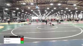 152 lbs Consi Of 32 #2 - Andrew Young, AL vs Coy Bryson, PA